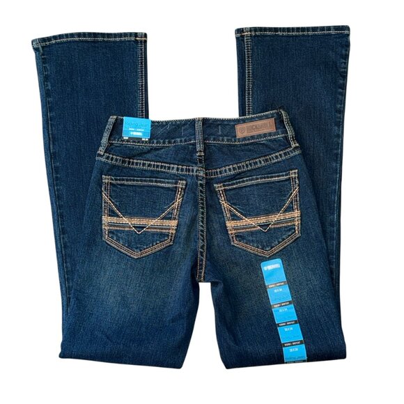 Rock & Roll Denim Midrise Stretch Bootcut Women's Riding Jeans (26x34) NEW - Picture 1 of 11